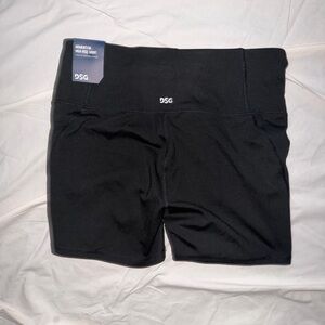 DSG Black High-Rise Momentum Shorts
